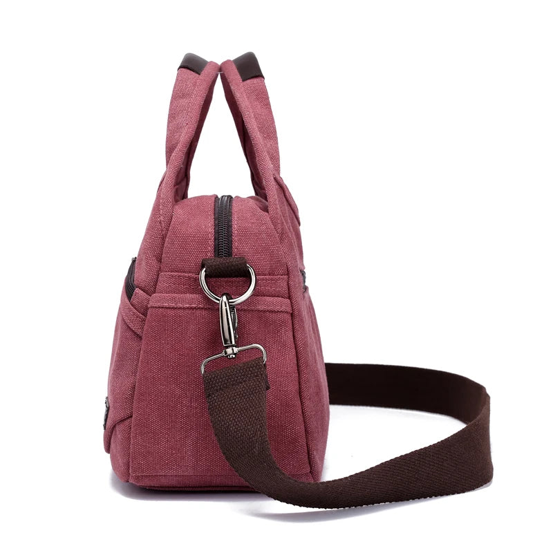 Canvas Women Handbag Shoulder Messenger Bags Totes Bolsa