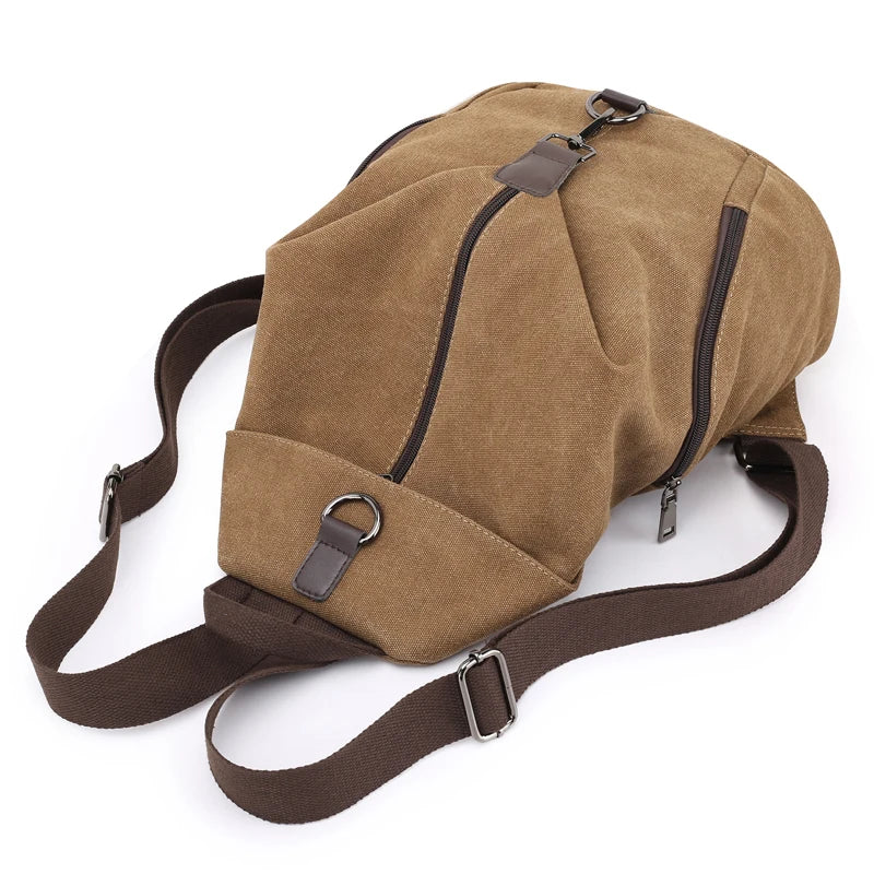 High Women Backpack Canvas Backpacks Girls Female Rucksack School Shoulder