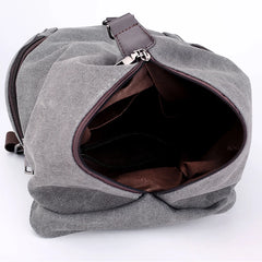 High Women Backpack Canvas Backpacks Girls Female Rucksack School Shoulder