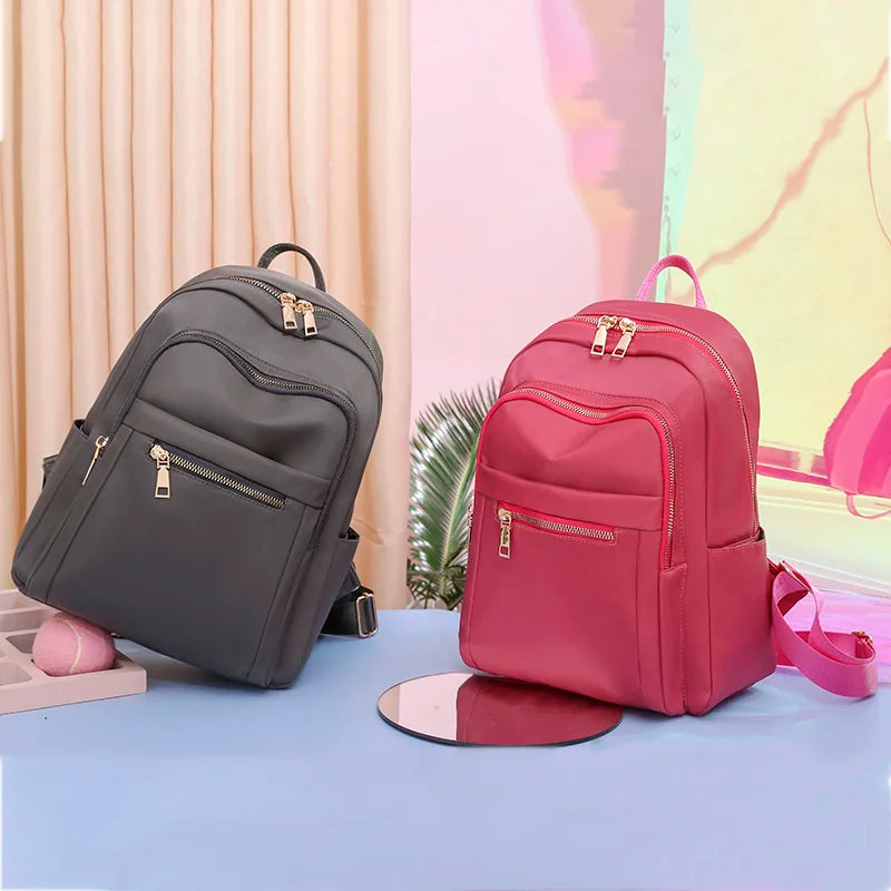 Women's Oxford School Backpack Shoulder Bag