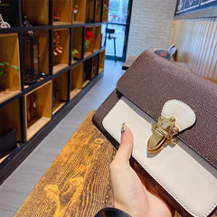 Light Leather Shoulder Bag Cowhide Messenger Handbag Soft Bag Women Bag