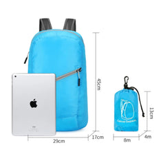 Lightweight Outdoor Folding Bag Waterproof Travel Bag Sports Backpack