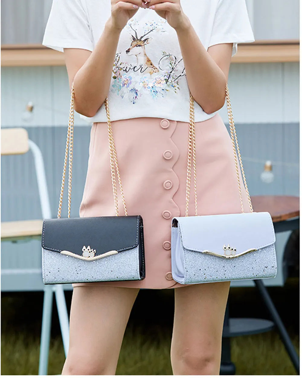 Women Shoulder Bags Totes Handbags Chain Crossbody Bags Hand Bags