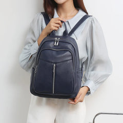 Women Shoulder Backpack Daily Shopping Handbag High PU Leather