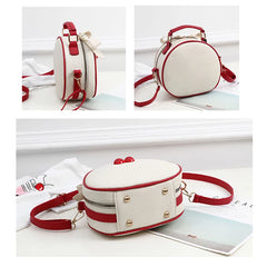 Women's Round Shoulder Bag Mini Crossbody Versatile Portable