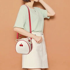 Women's Round Shoulder Bag Mini Crossbody Versatile Portable