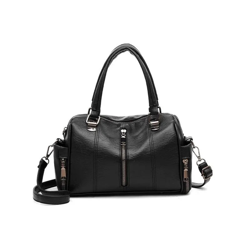 Leather Handbag Shoulder Crossbody Bag Tote Women Bag