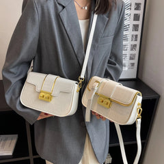 Shoulder Stone Bag Women Leather Pu Quilted Bag Female Handbags
