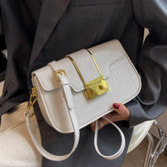 Shoulder Stone Bag Women Leather Pu Quilted Bag Female Handbags