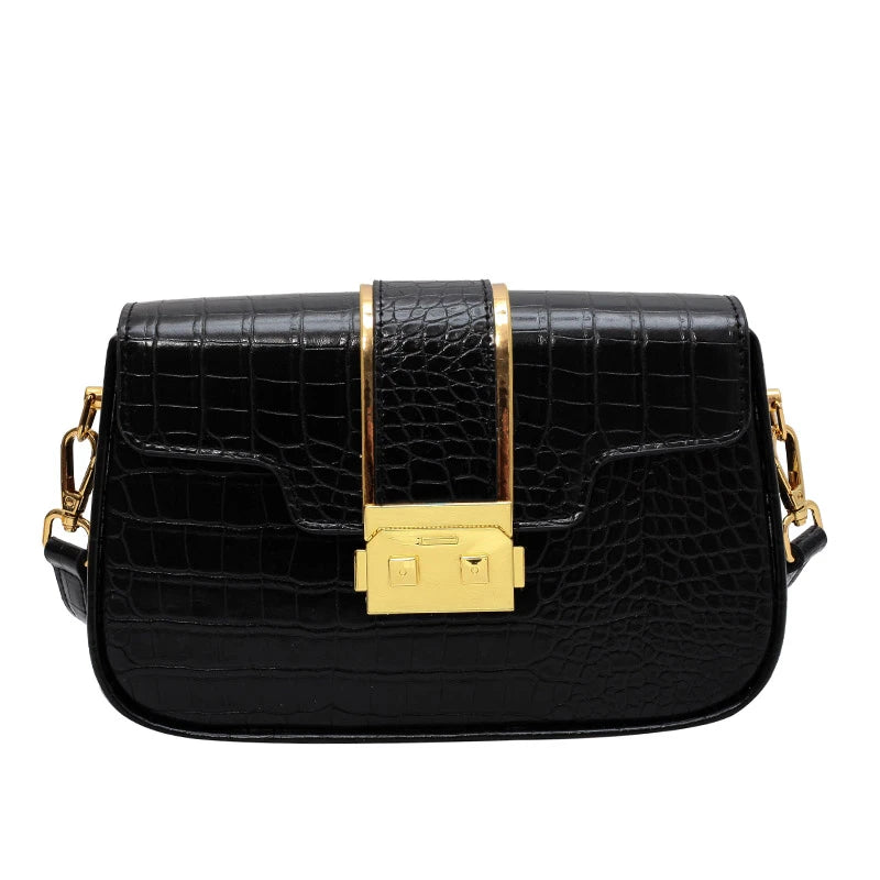 Shoulder Stone Bag Women Leather Pu Quilted Bag Female Handbags