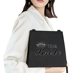 Bride Pattern Cartoon Shoulder Bag for Women