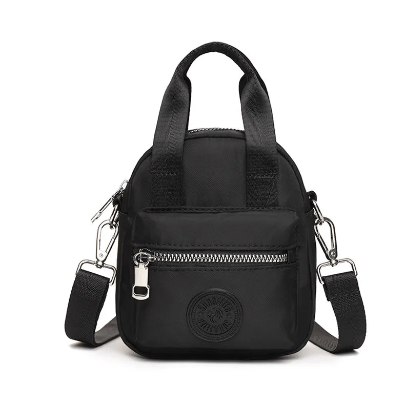 Small Nylon Women Shoulder Bag Crossbody Girls Messenger Handbag