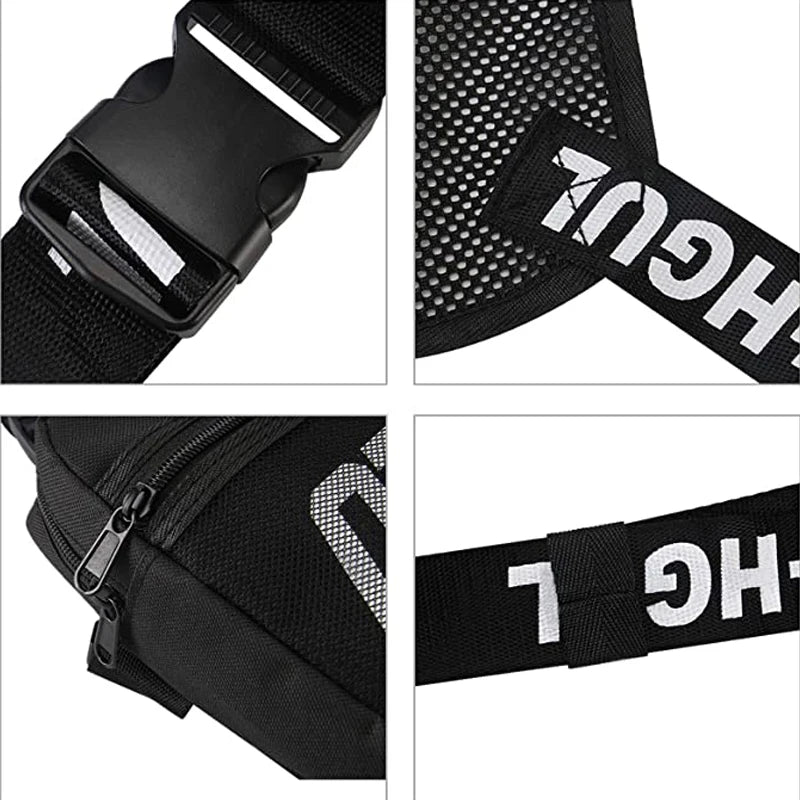 Men's Hip-Hop Chest Bag Tactical Utility Pack