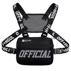Men's Hip-Hop Chest Bag Tactical Utility Pack