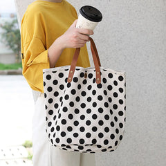 Women's Canvas Tote Bag Youth Handbag Causal Ladies Shopping Bag