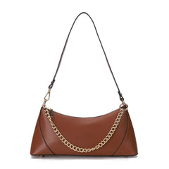 Vintage PU Women Handbag Casual Shoulder Bag Zipper Female Clutch