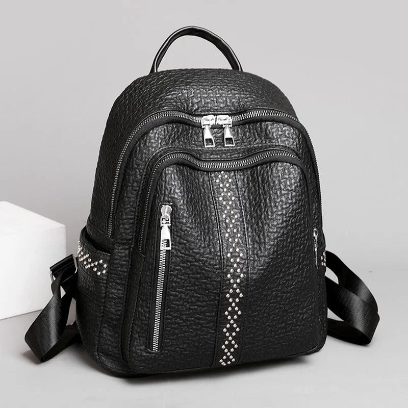 Teenage Girls Oxford School Bag Waterproof Large Capacity Backpack