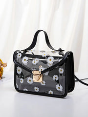 Women Pattern Shoulder Bag Chain Strap Messenger Handbag Tote