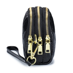 Women Clutch Bag Soft Leather Long Wallet Phone Money Purse Large Capacity