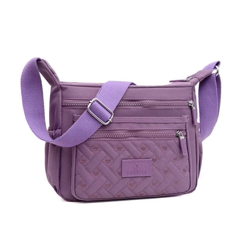 Women Crossbody Bag Waterproof Nylon Oxford Travel Purse sac a main