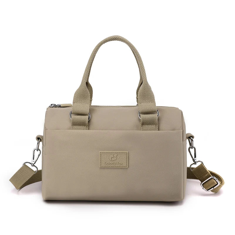 Waterproof Nylon Oxford Crossbody Bag Women Large Capacity Handbags