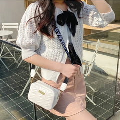 Women Small Messenger Bag Embroidered Female Shoulder Bag Chain Phone Purse
