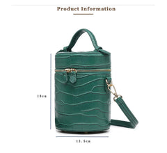 Crocodile Shoulder Bag PU Leather Handbag Tote Bag