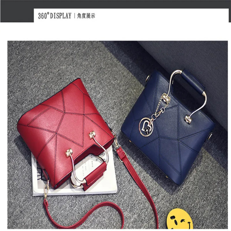 Women's Tassel PU Handbag Shoulder Bag
