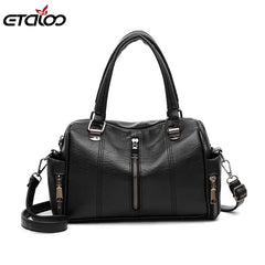 Women's PU Leather Shoulder Bag Crossbody Messenger Bag