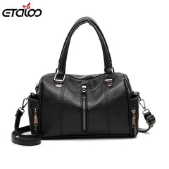 Women's PU Leather Shoulder Bag Crossbody Messenger Bag