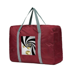 Foldable Travel Bags Large Capacity Luggage Unisex Women 3D Print Handbags