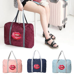 Portable Foldable Travel Bag Waterproof Handbag Storage Bags Organizer