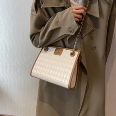 Women's Shoulder Bag Crossbody Texture Handbag PU Leather Buckle