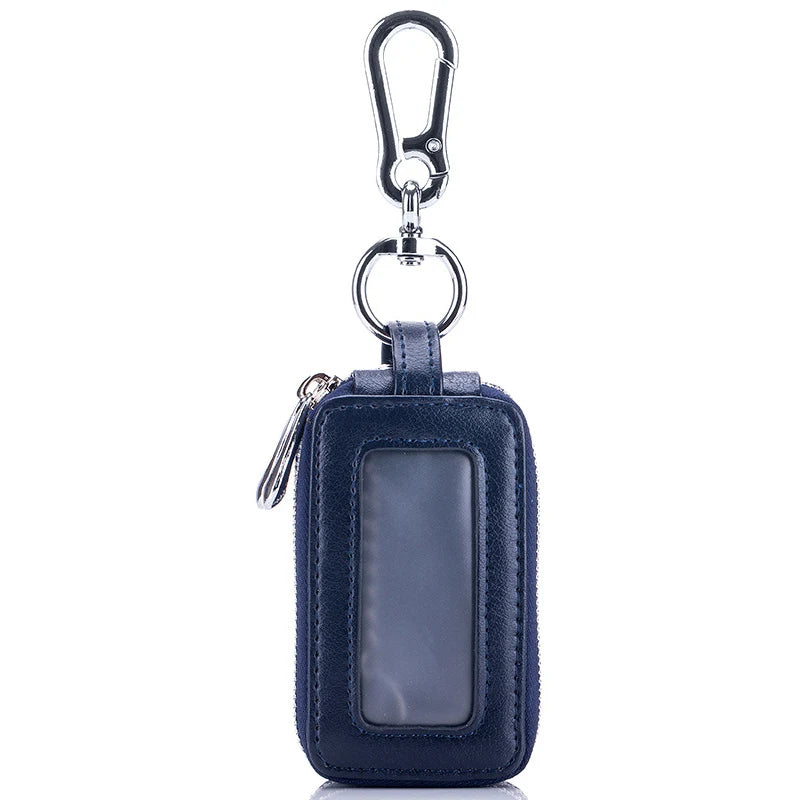 Leather Keychain Holder Unisex Key Wallet Car Key Holders