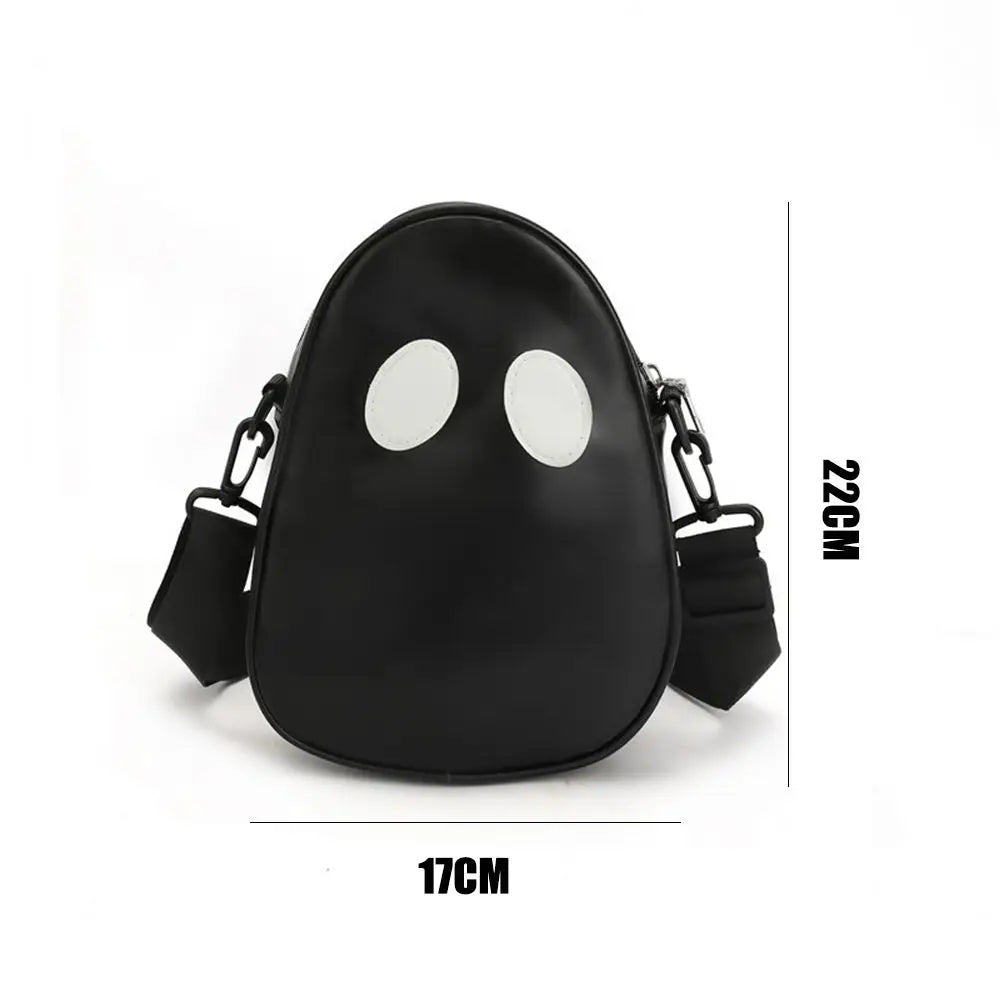 Cute Devil Shoulder Bag Purse Clash Colors Stitching Satchel