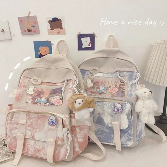 Girl Women Backpacks Unisex Travel Bags School Bags For Teenage Students