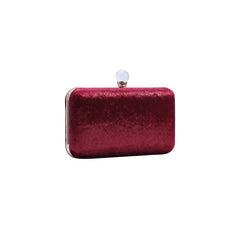 Pink Glass Silk Satin Evening Bag Women Wallet Purse Clutches Bride Wedding
