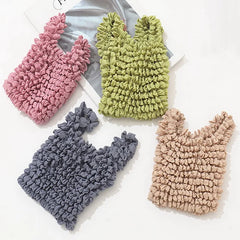 Magic Expansion Pleated Stretch Mini Bag Large Capacity Portable Shopping Handba