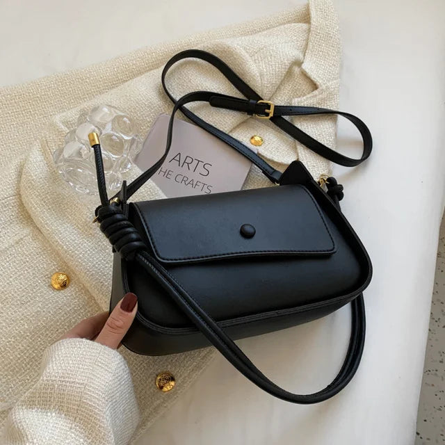 Spring Small PU Leather Crossbody Sling Bags Women's Handbag