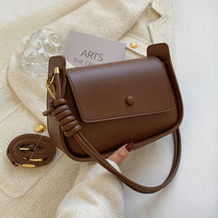 Spring Small PU Leather Crossbody Sling Bags Women's Handbag