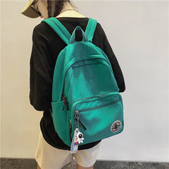 Hot Girl Solid School Bag College Student Women Backpack Travel