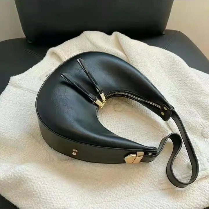 Hot Armpit Bag Women Handbags PU Leather Underarm Shoulder Bag