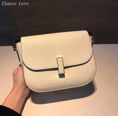 Temperament Top Cowhide Women's Shoulder Bag