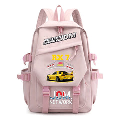 JDM Backpack Women's Satchel Student Laptop Bag