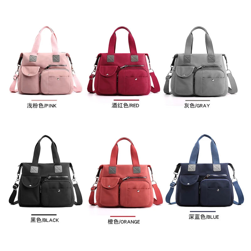 European Style Nylon Shoulder Bag Large Travel Bag