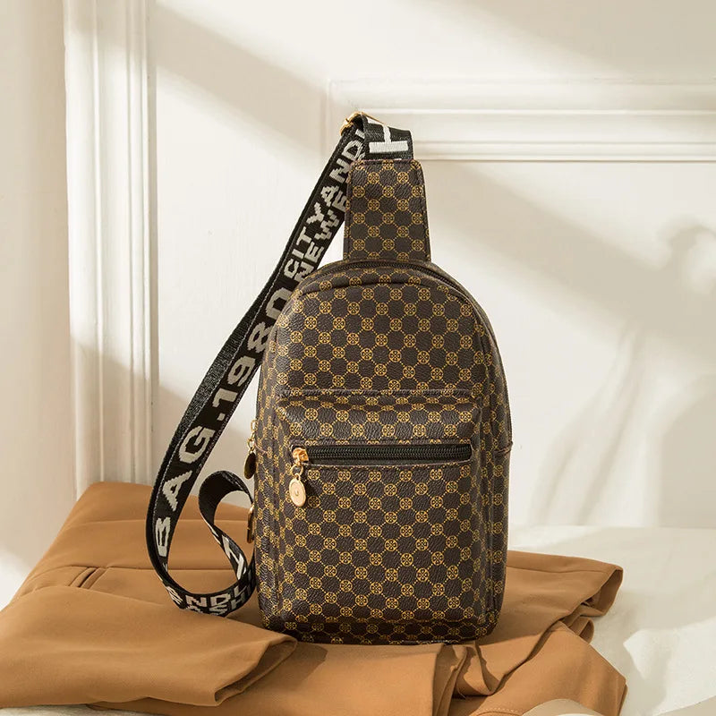Women's Shoulder Bag Messenger Chest Bag Foreign Trade Print