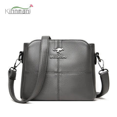 Fashionable Women Shoulder Bags Anti Theft Messenger Bag Solid High Capacity