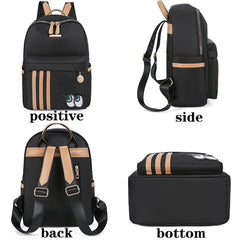 Large Capacity Backpack Waterproof Anti Theft Oxford Cloth Backpack