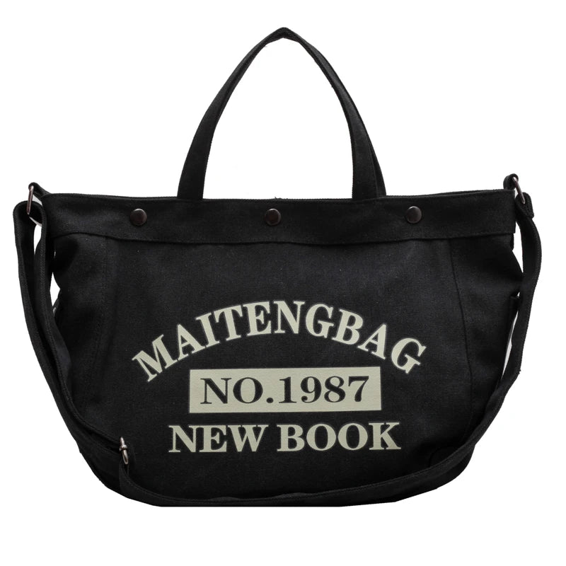 Large Capacity Soft Denim Shoulder Bags for Women