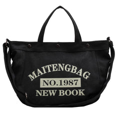 Large Capacity Soft Denim Shoulder Bags for Women